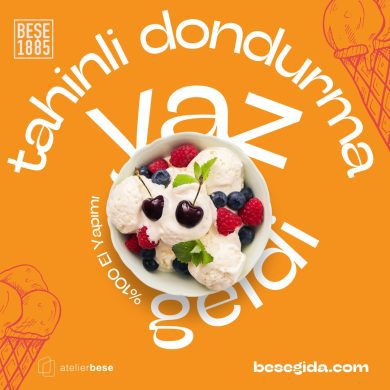 tahinli dondurma