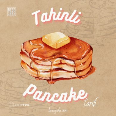 tahinli pancake